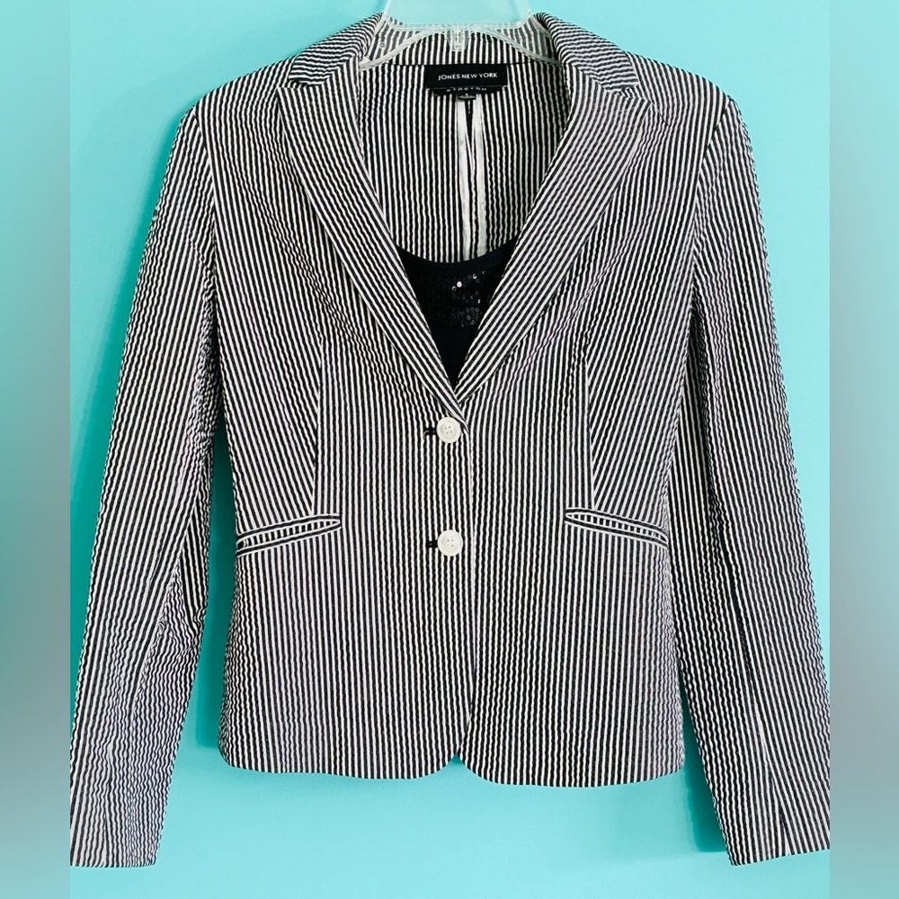 Jones NY  Cotton Stylish Women’s Blazer - Picture 8 of 13